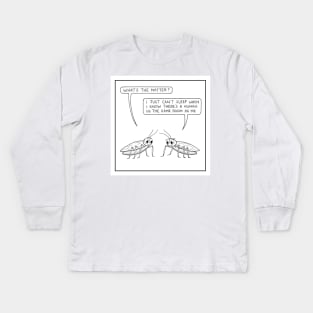 Cockroach jitters! Kids Long Sleeve T-Shirt